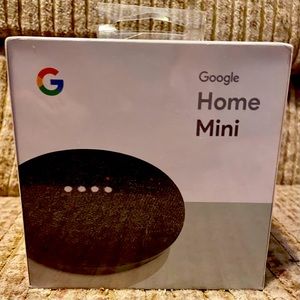 Google Home Mini Charcoal - NIB!!
